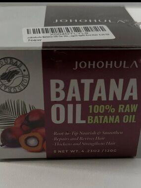 JOHOHULA Batana Oil 100% Raw Hair Care